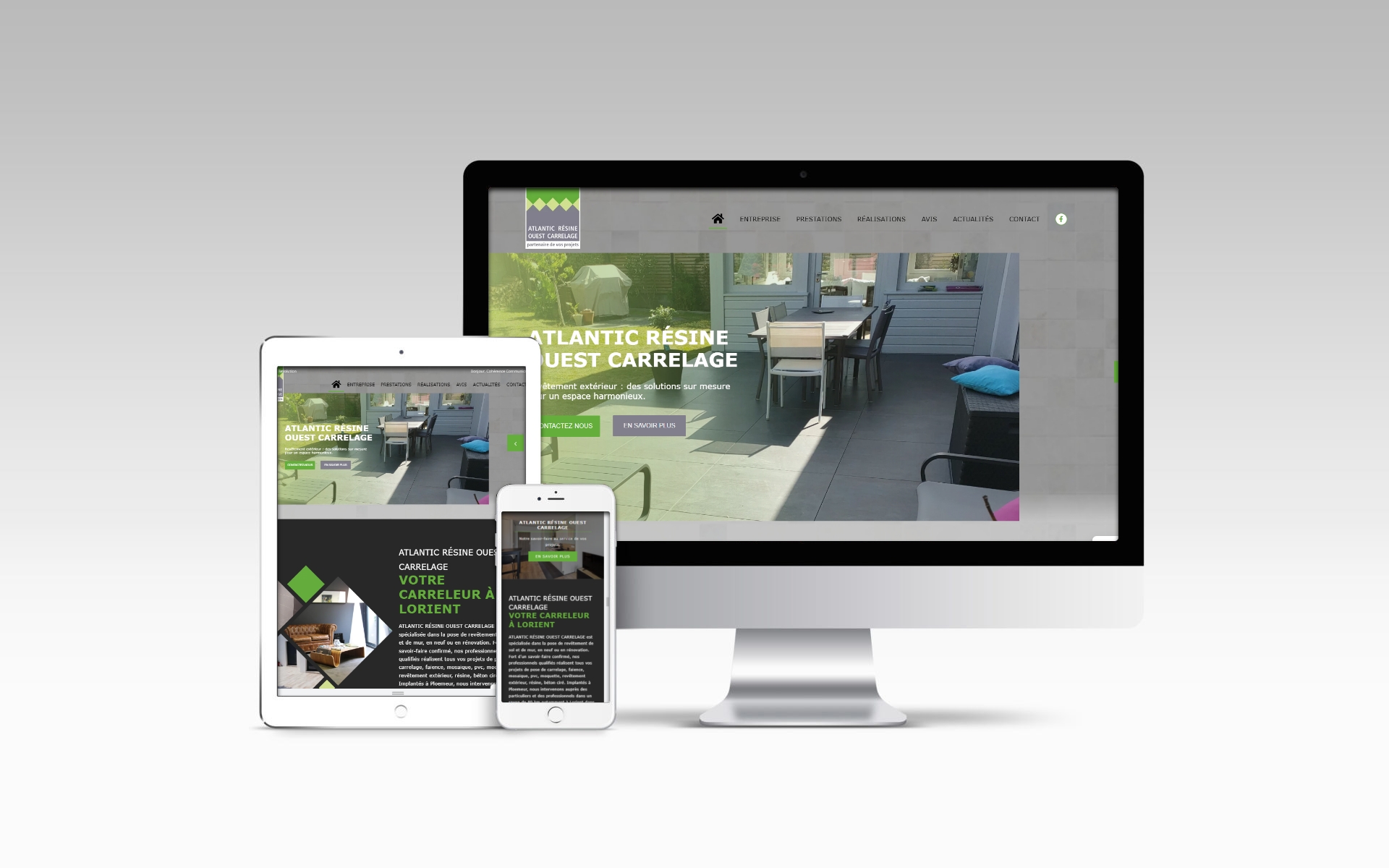 Atlantic Resine Ouest Carrelage Carreleur Lorient Actus